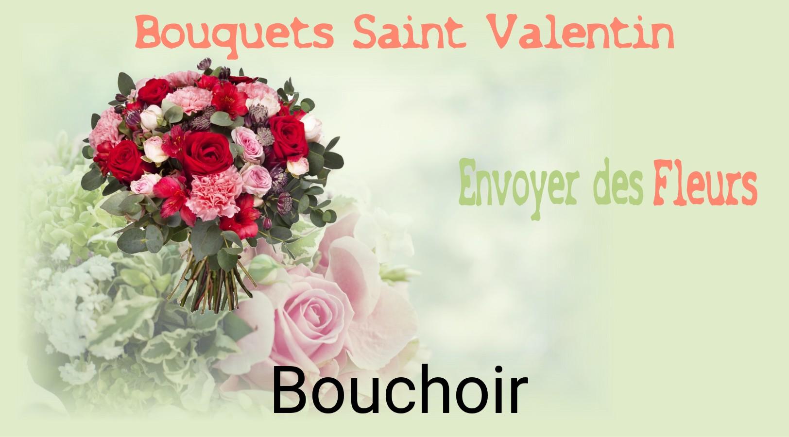 Roses de Saint-Valentin livrées à Bouchoir